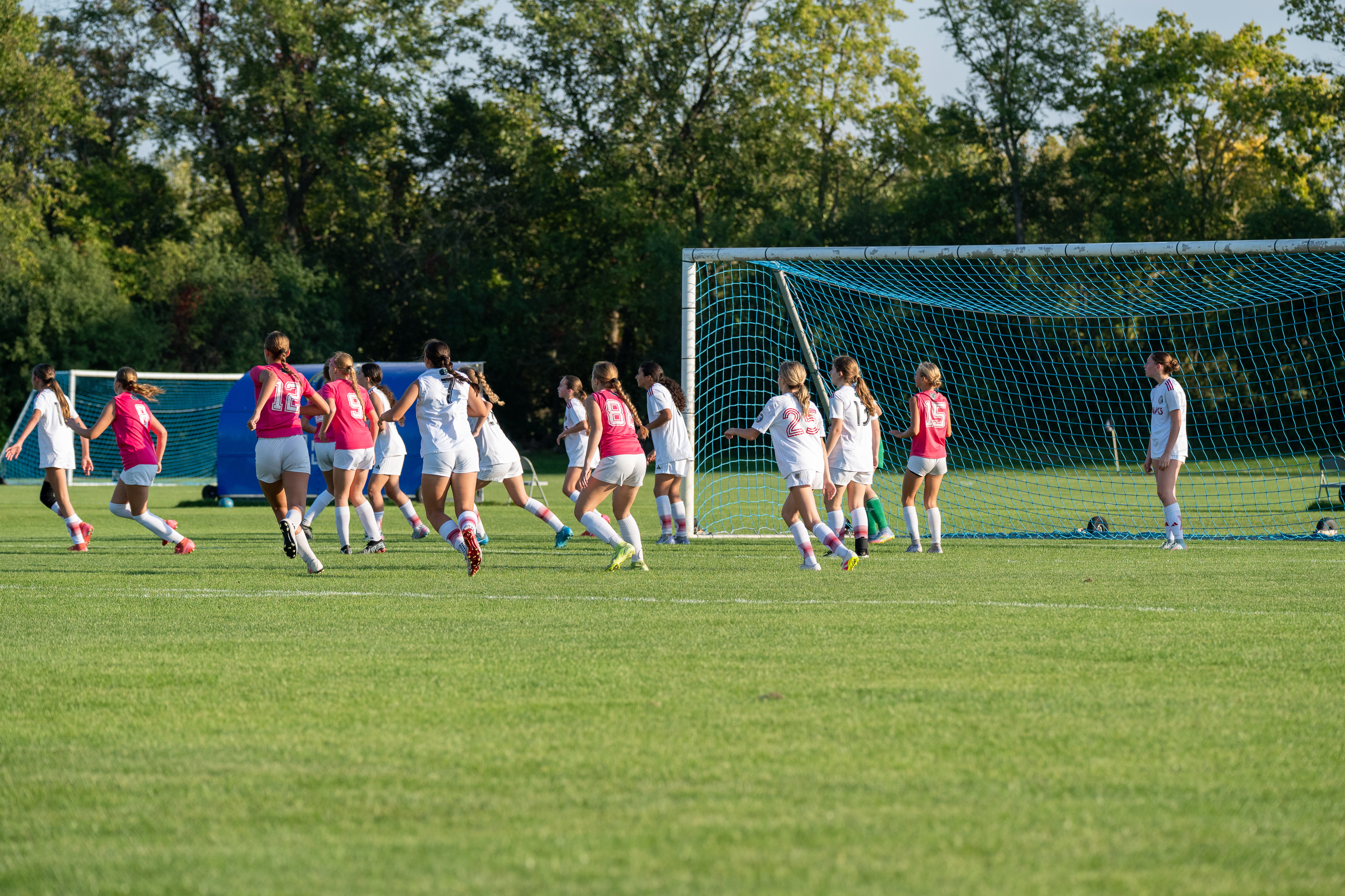 Youth soccer match photographed by Antonio Vargas